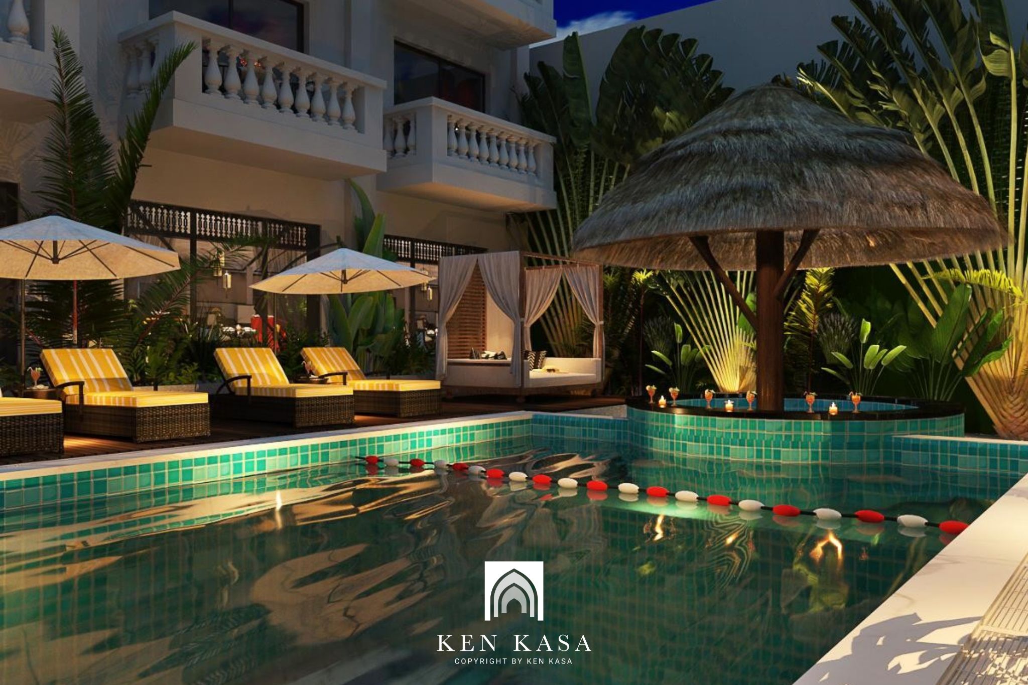 bể bơi của Silkian Hoi An Hotel & Spa